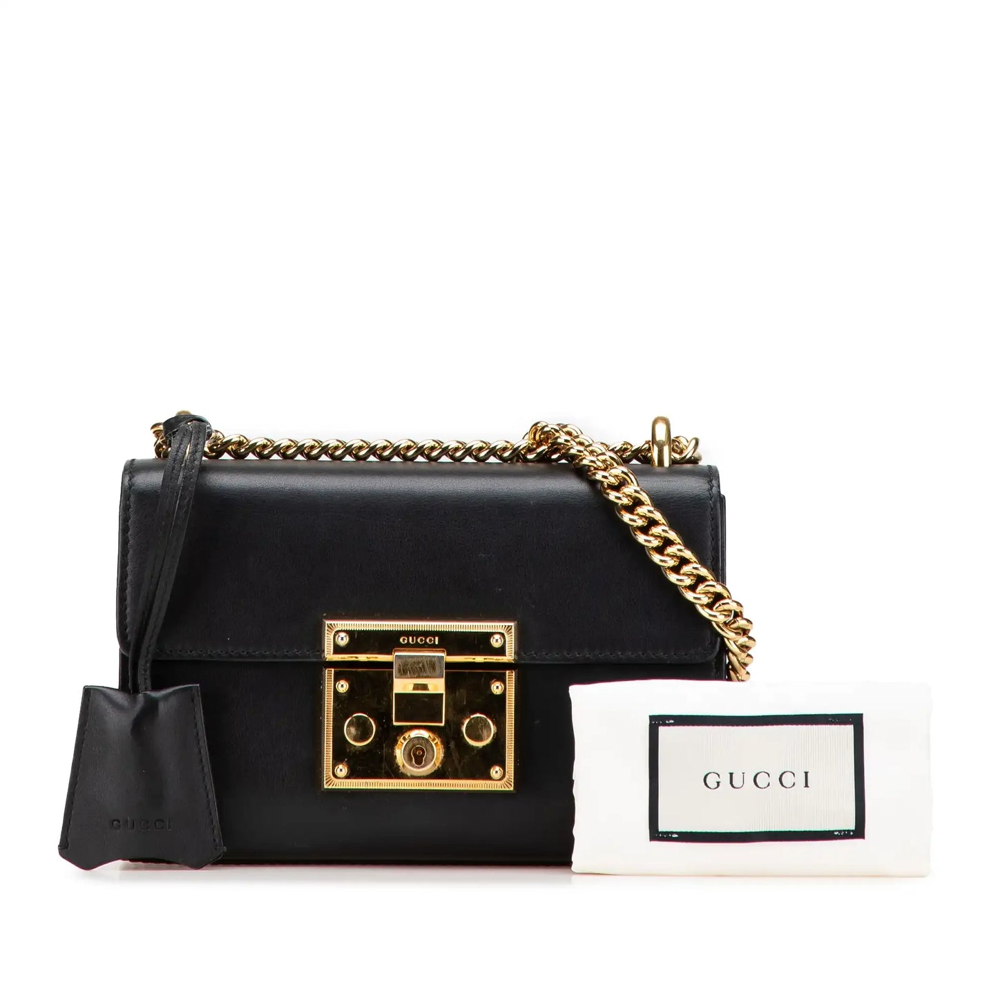 Gucci Small Leather Padlock Crossbody