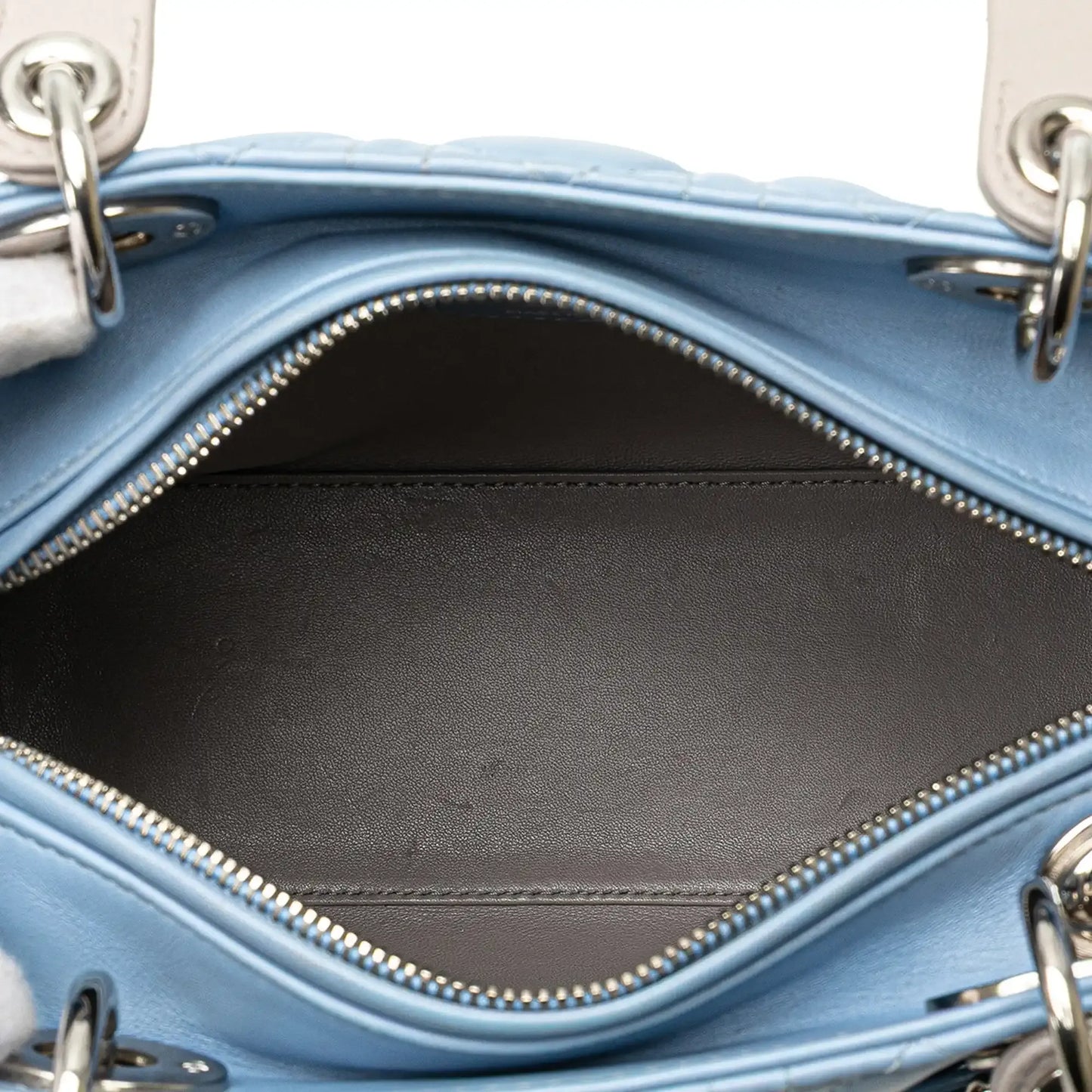 Dior Medium Bicolor Lambskin Cannage Lady Dior