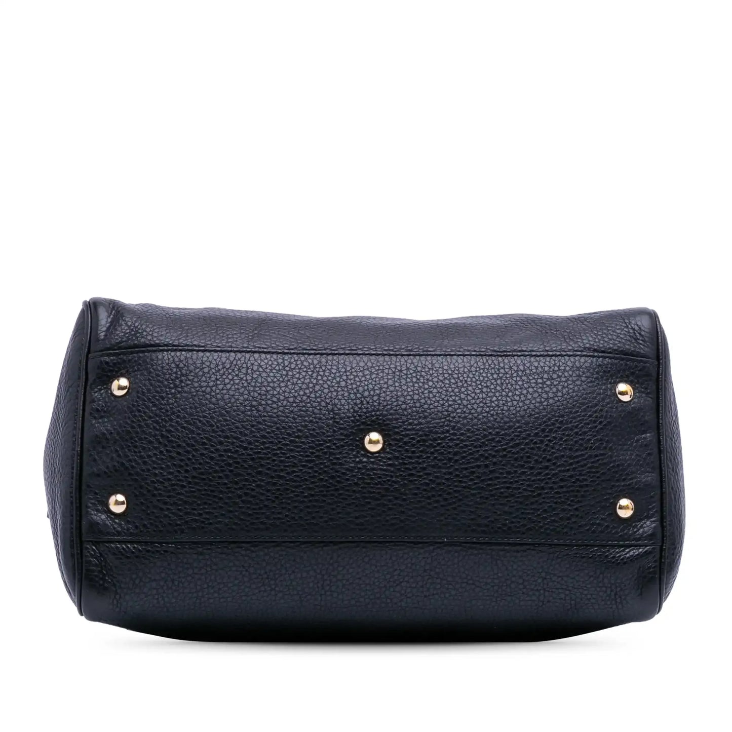 Gucci Medium Calfskin Bamboo Shopper Boston Bag