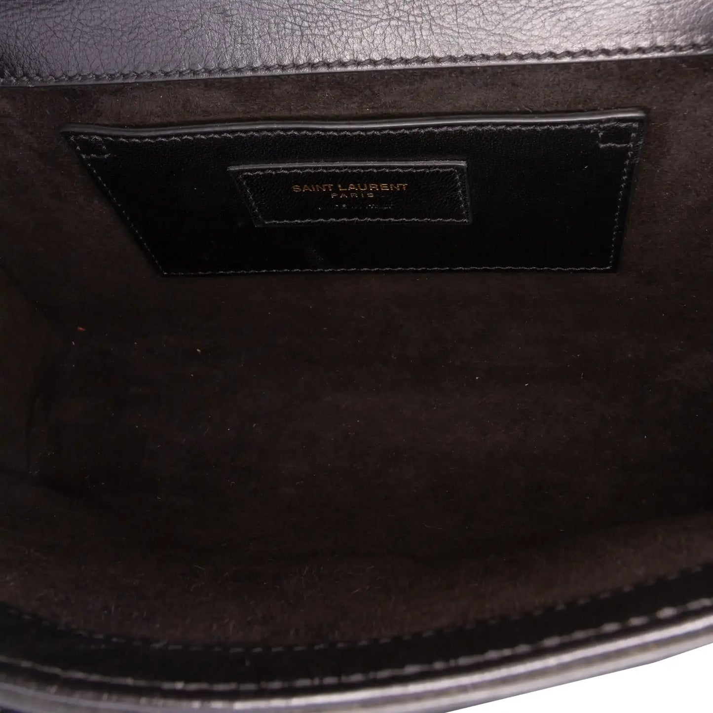 Saint Laurent Medium Suede Rope Stitch Kate Crossbody