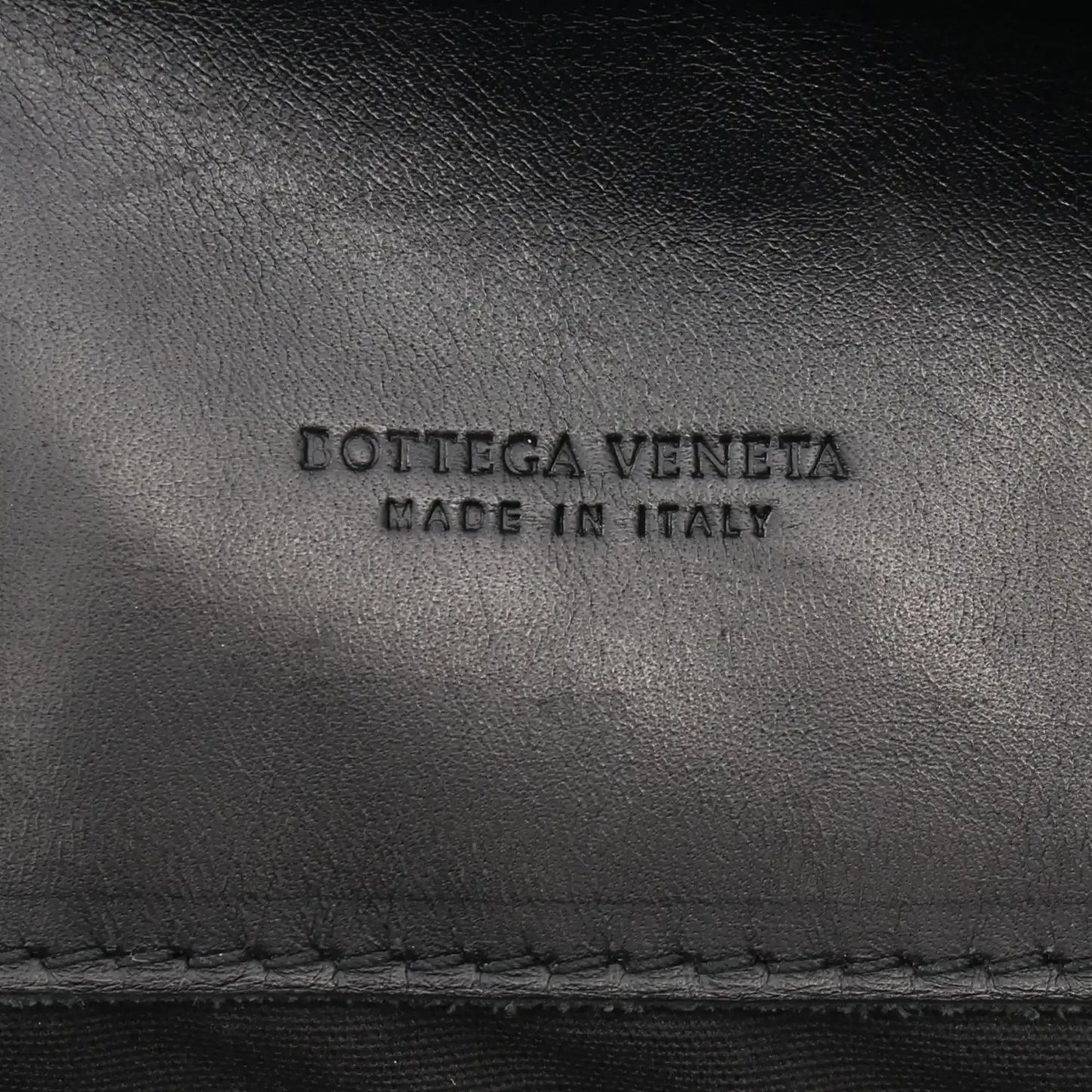 Bottega Veneta Leather Intrecciato Clutch