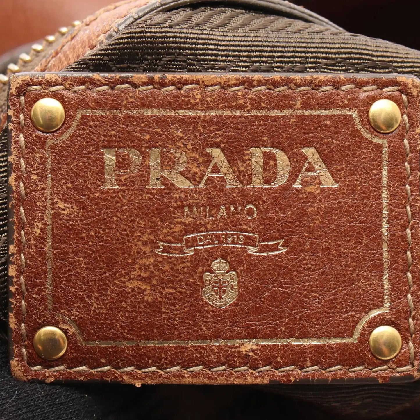 Prada Cervo Antik Hobo Bag