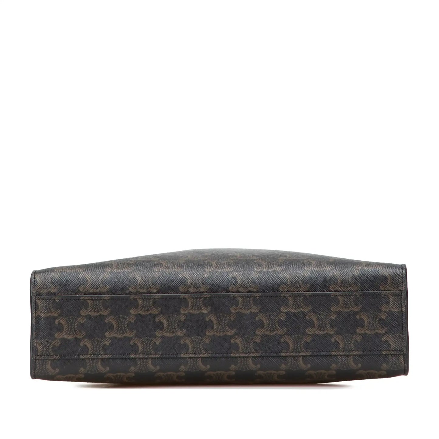 Celine Small Triomphe Coated Canvas Vertical Cabas Tote