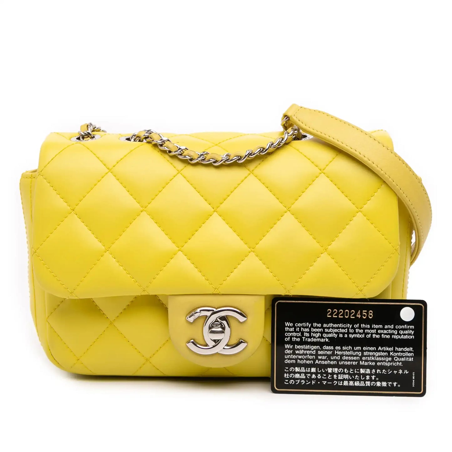 Chanel Paris Seoul Small Rubber Coco Rain Flap