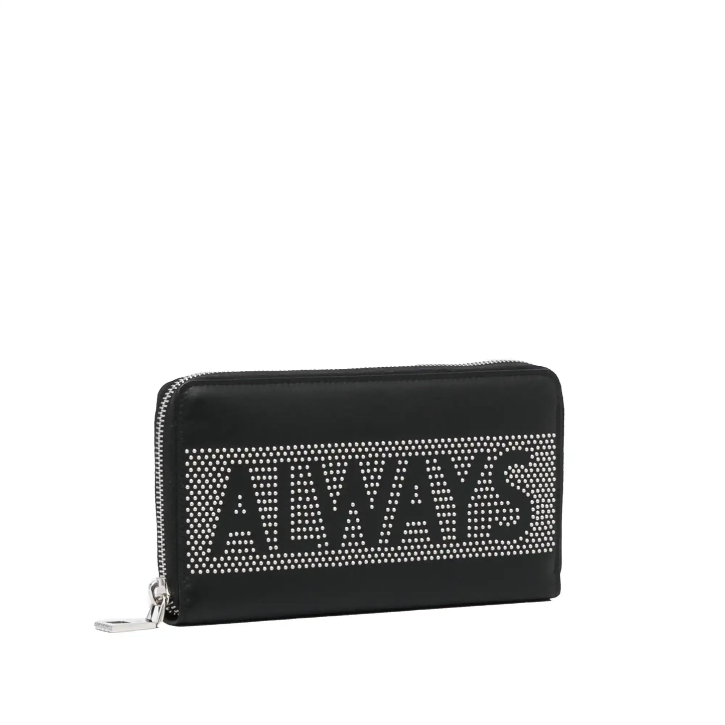 Valentino Studded Zip Around Wallet