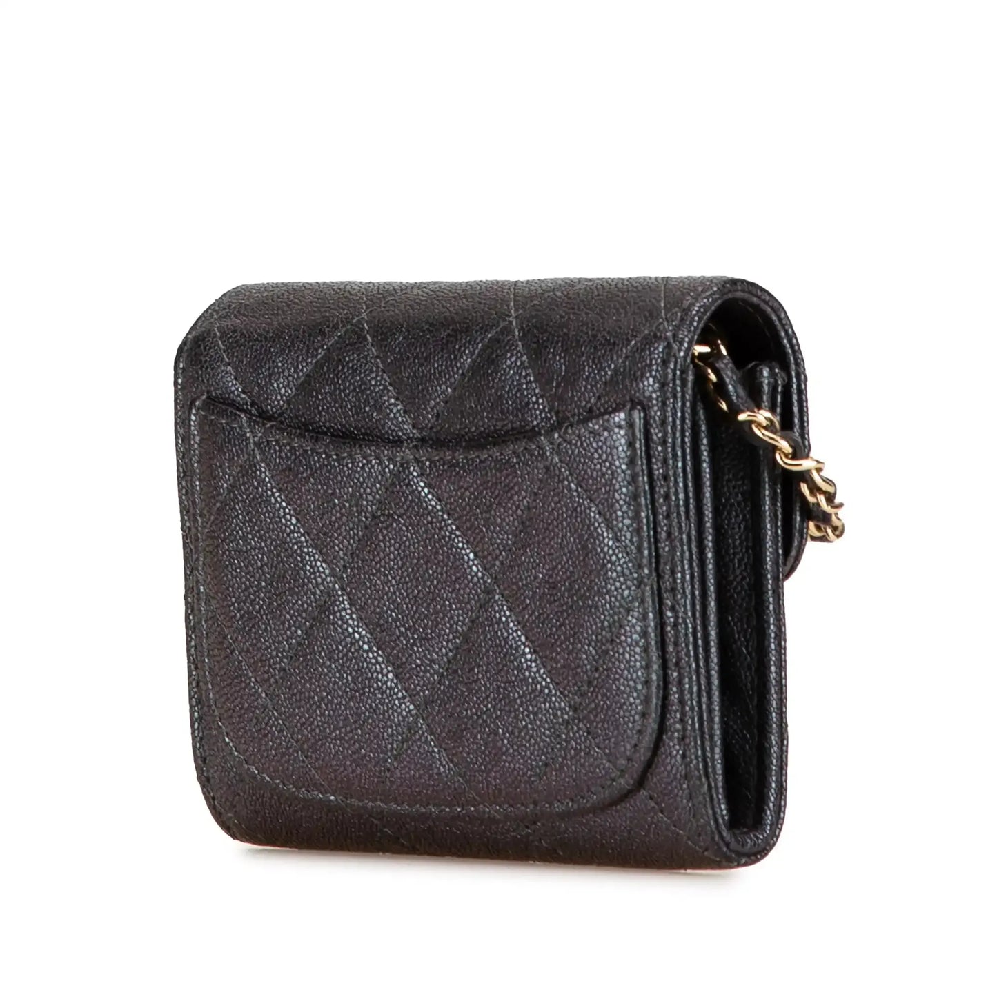 Chanel Small Iridescent Caviar Single Flap