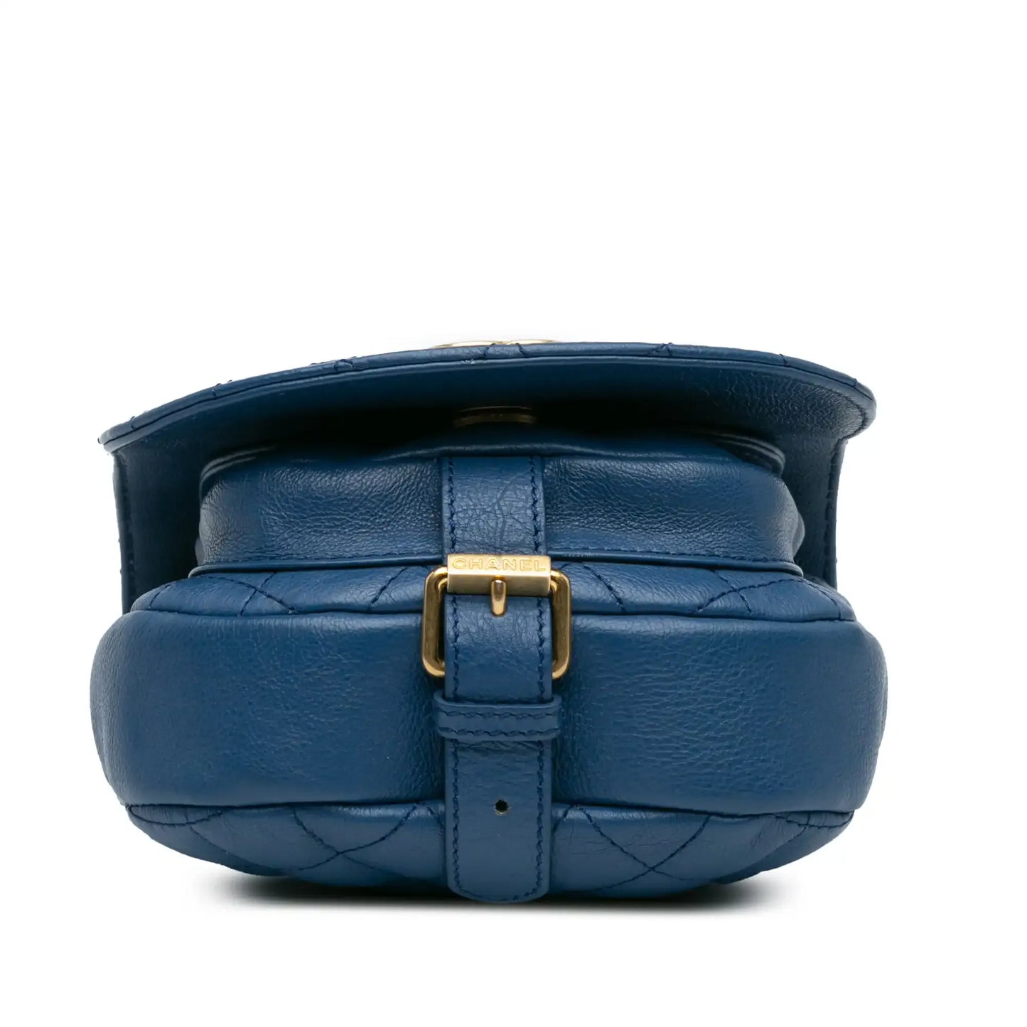 Chanel Quilted Grained Calfskin Casual Trip Messenger