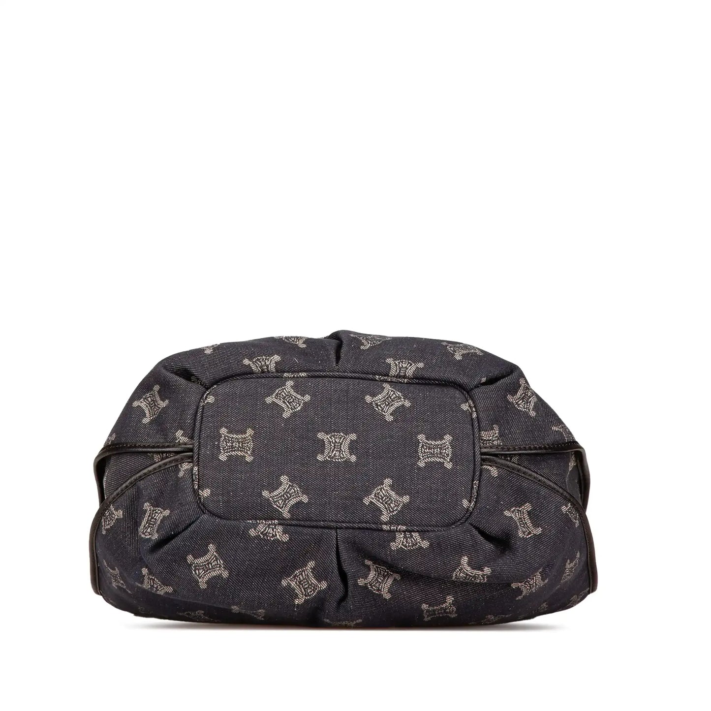 Celine Denim Macadam Bittersweet Hobo Bag