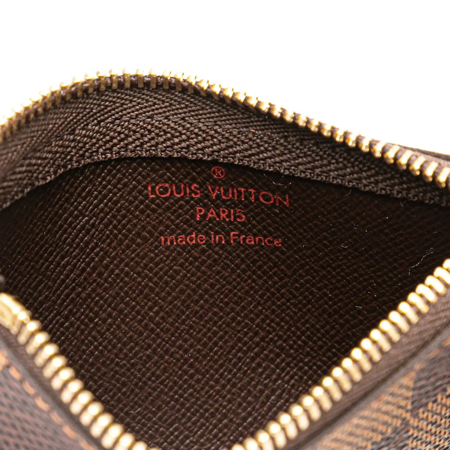 Louis Vuitton Damier Ebene Pochette Cles