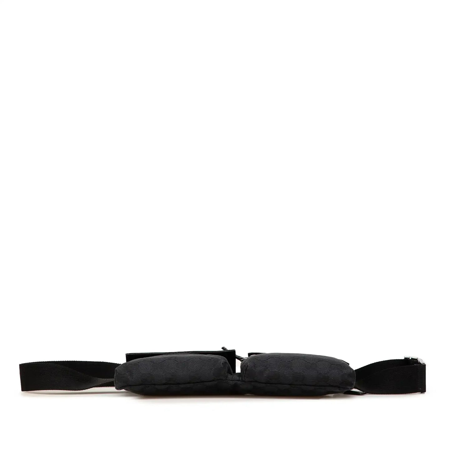 Gucci GG Canvas Double Pocket Belt Bag