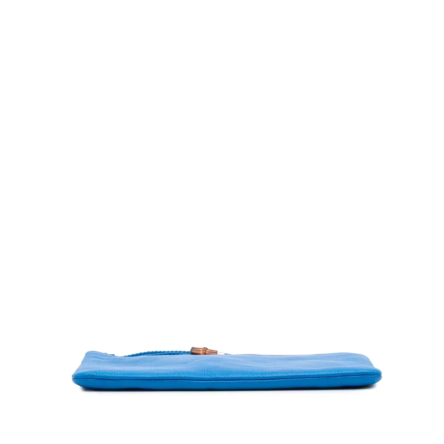 Gucci Calfskin Bamboo Tassel Clutch