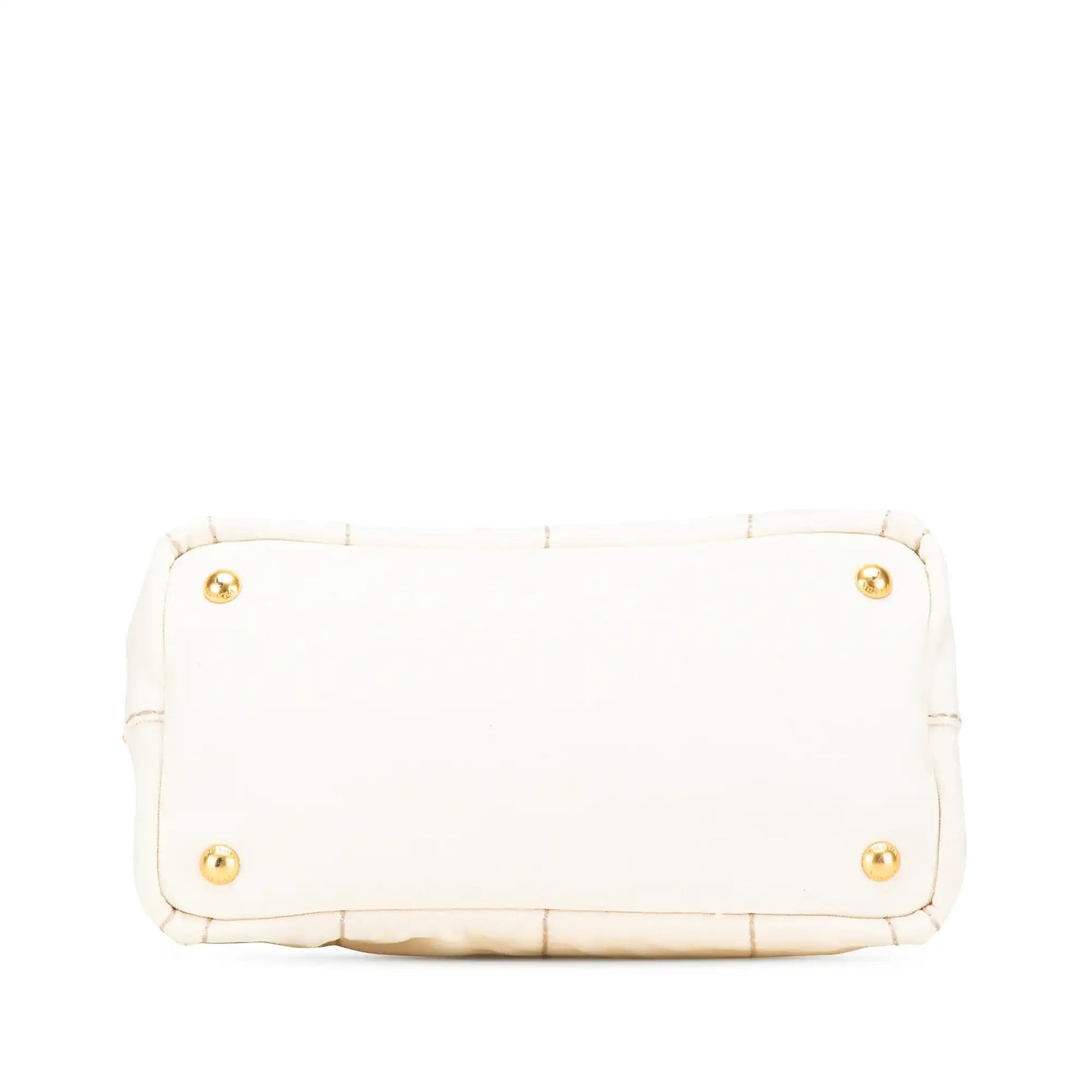 Prada Small Canvas Canapa Logo Satchel