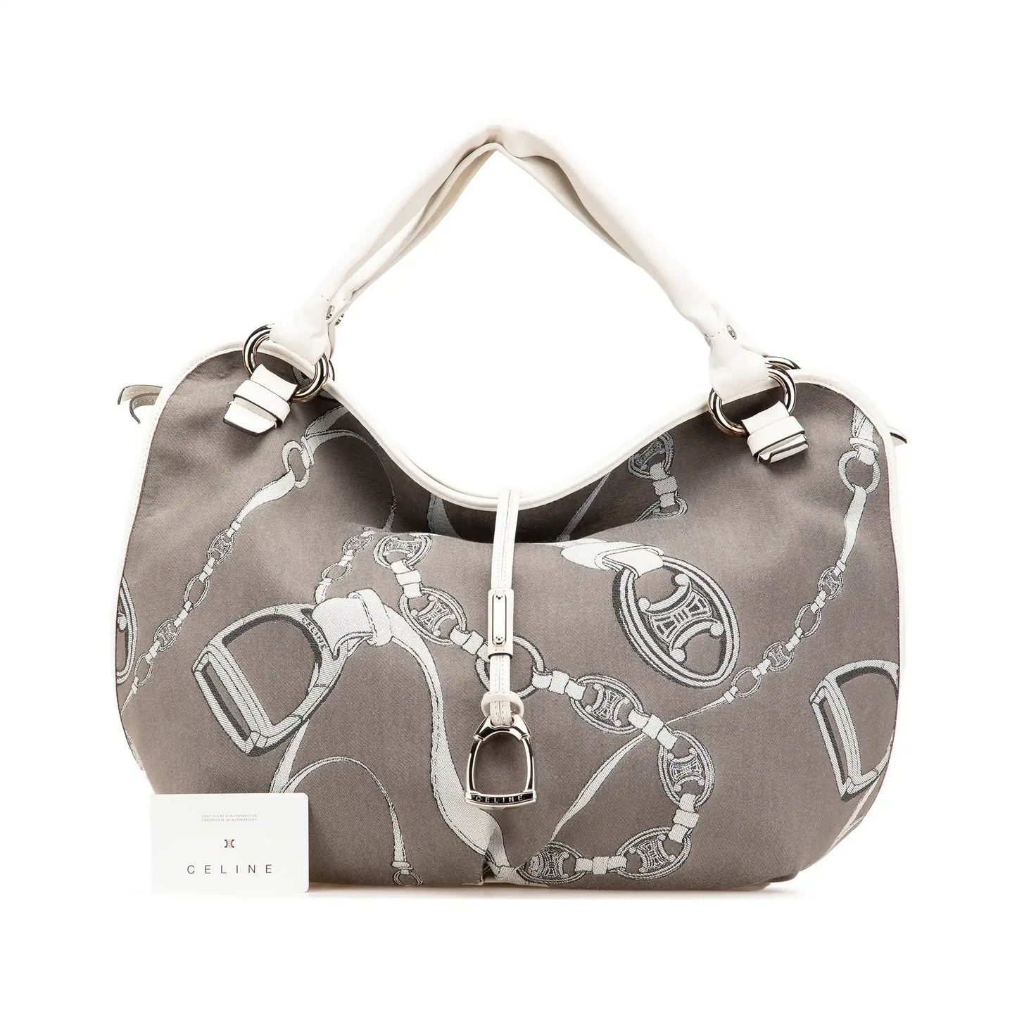 Celine Macadam Canvas Bittersweet Hobo