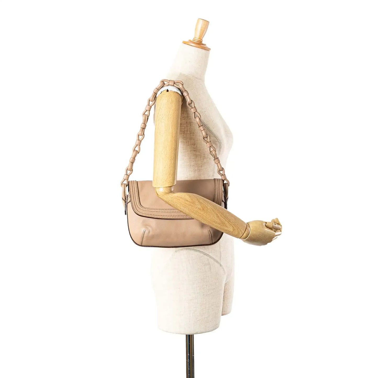 Loewe Anagram Leather Chain Shoulder Bag