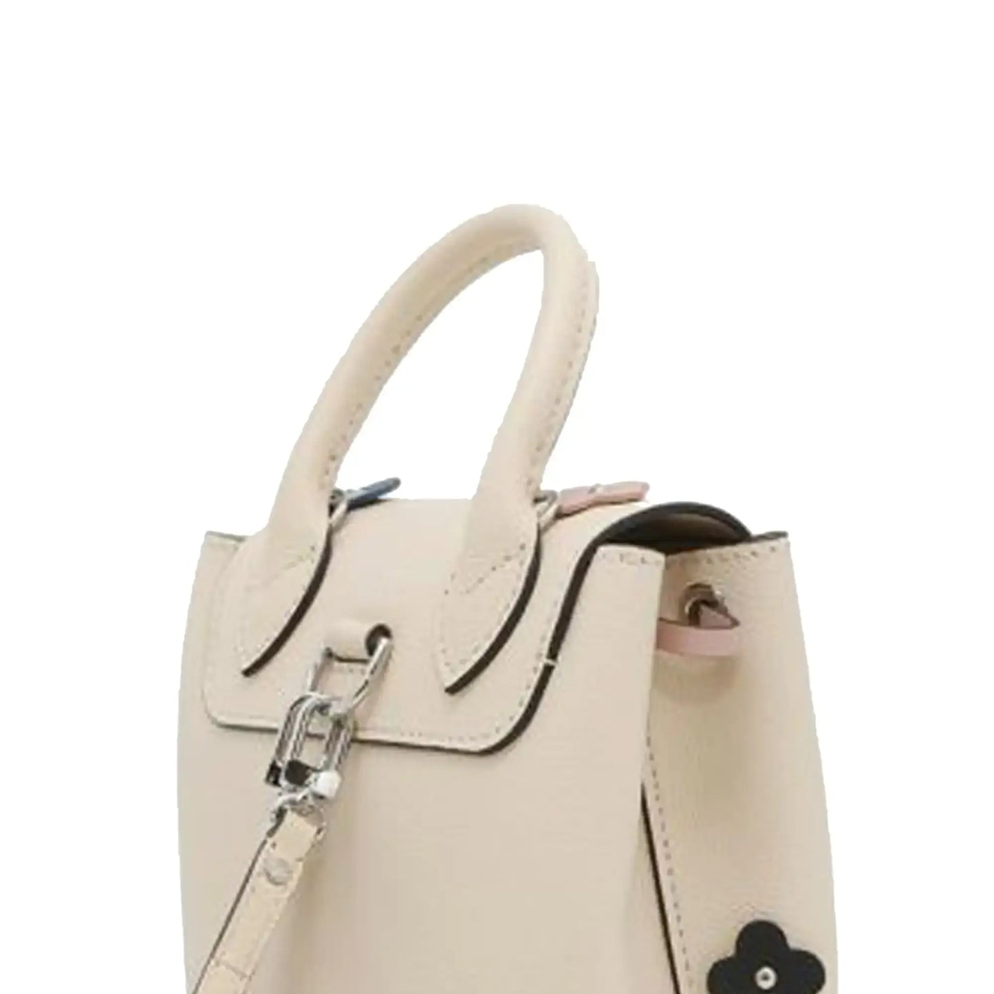 Louis Vuitton Calfskin Flowers Mini Lockme Backpack