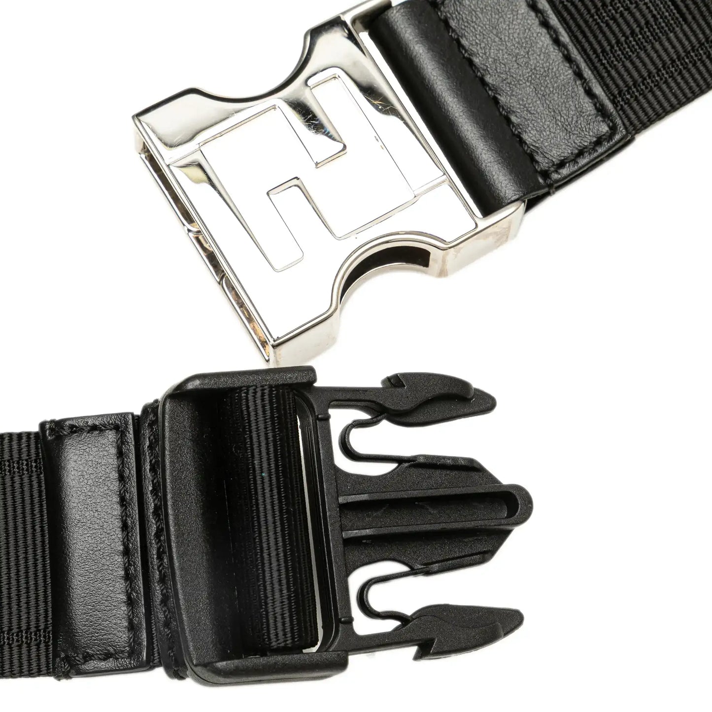 Fendi Zucca Coated Canvas Logo Belt Bag