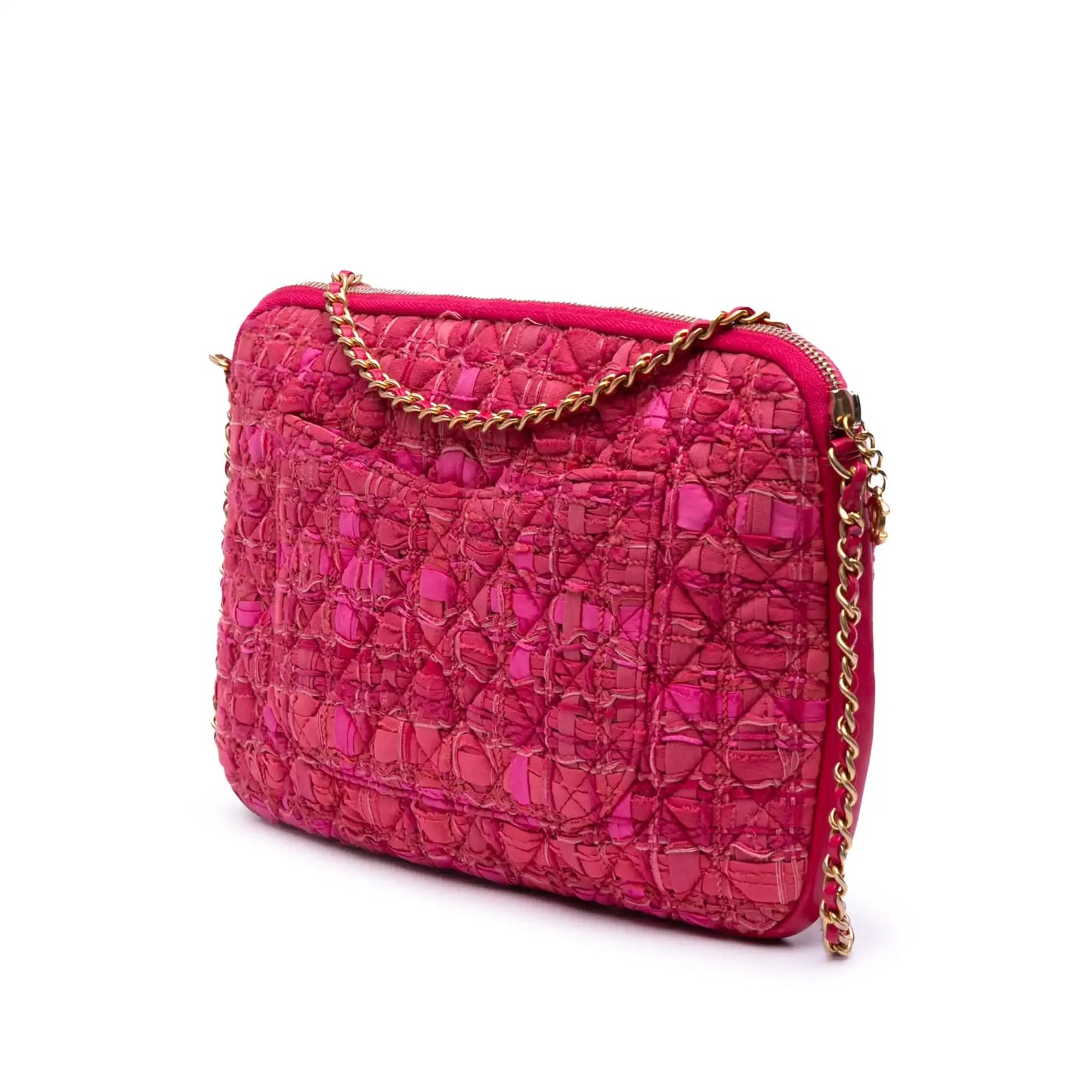 Chanel Tweed Girl Crossbody