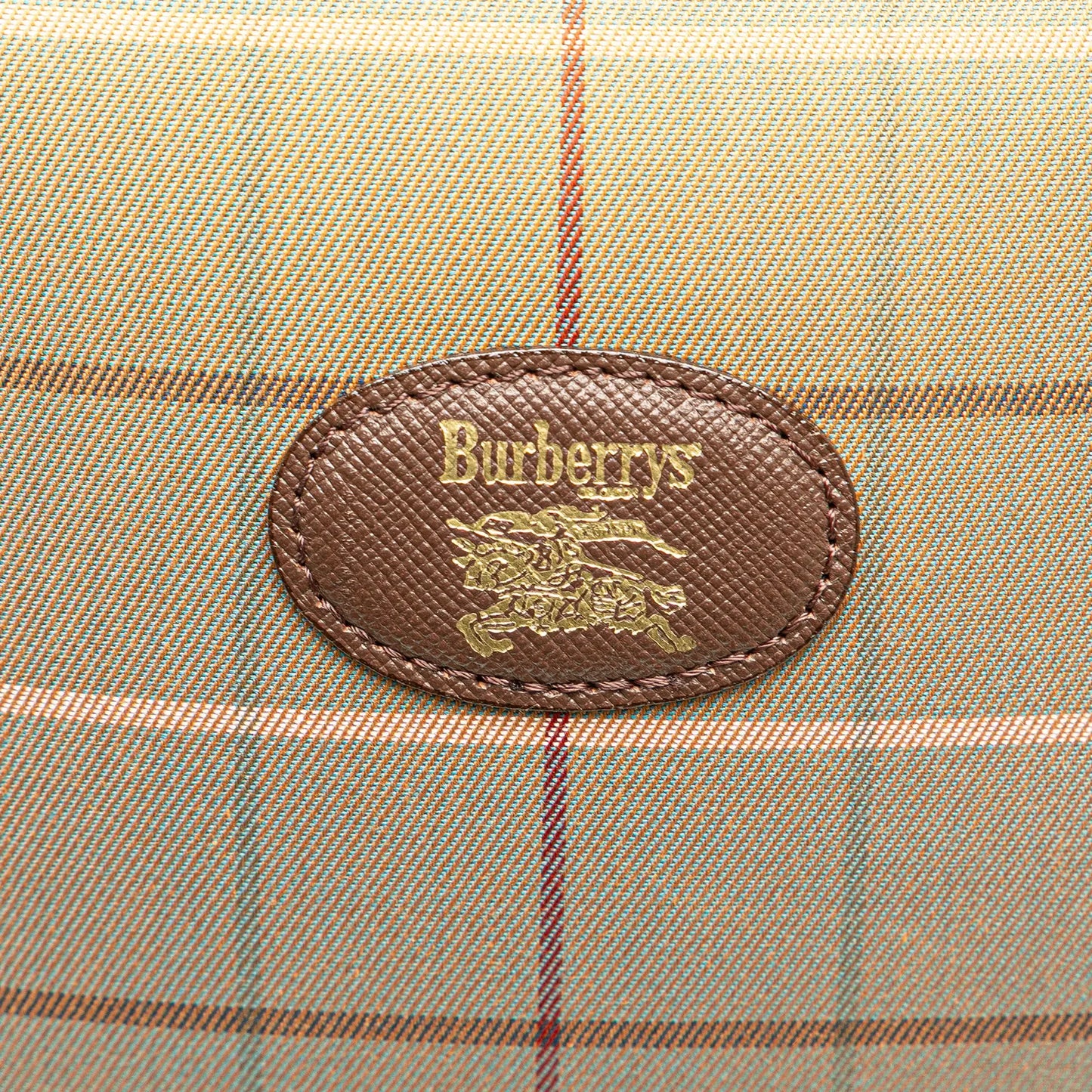 Burberry Vintage Check Canvas Clutch