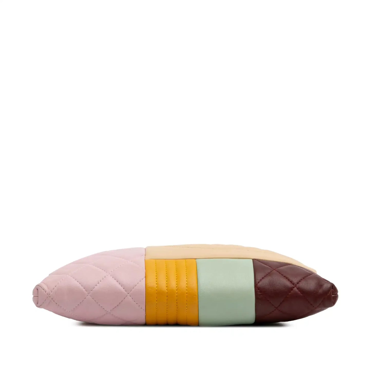 Chanel Medium Lambskin Colorblock Patchwork O Case