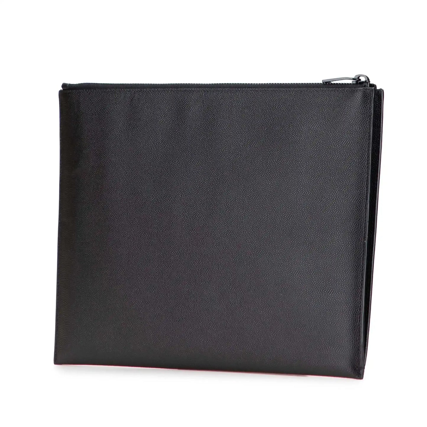 Saint Laurent Grain De Poudre Monogram Monochrome iPad Case