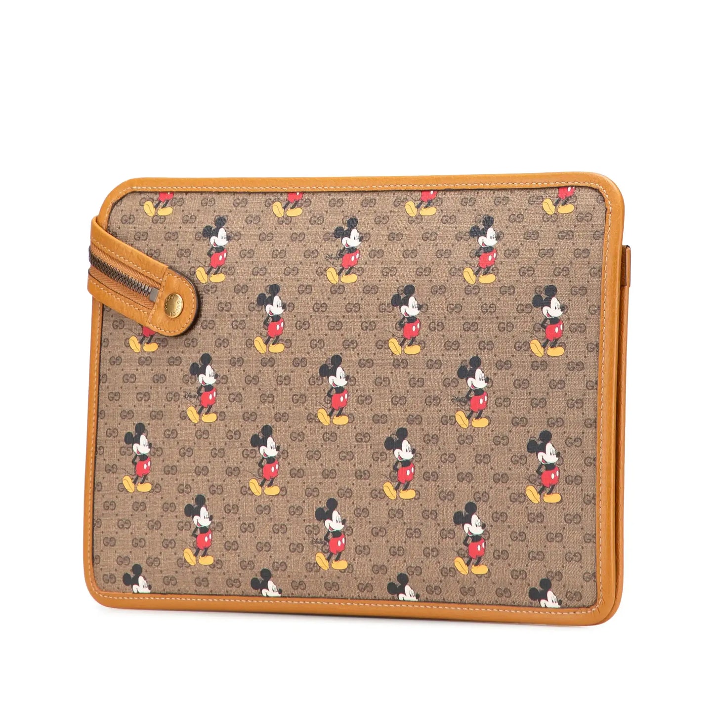 Gucci Disney Micro GG Supreme Mickey Mouse Clutch