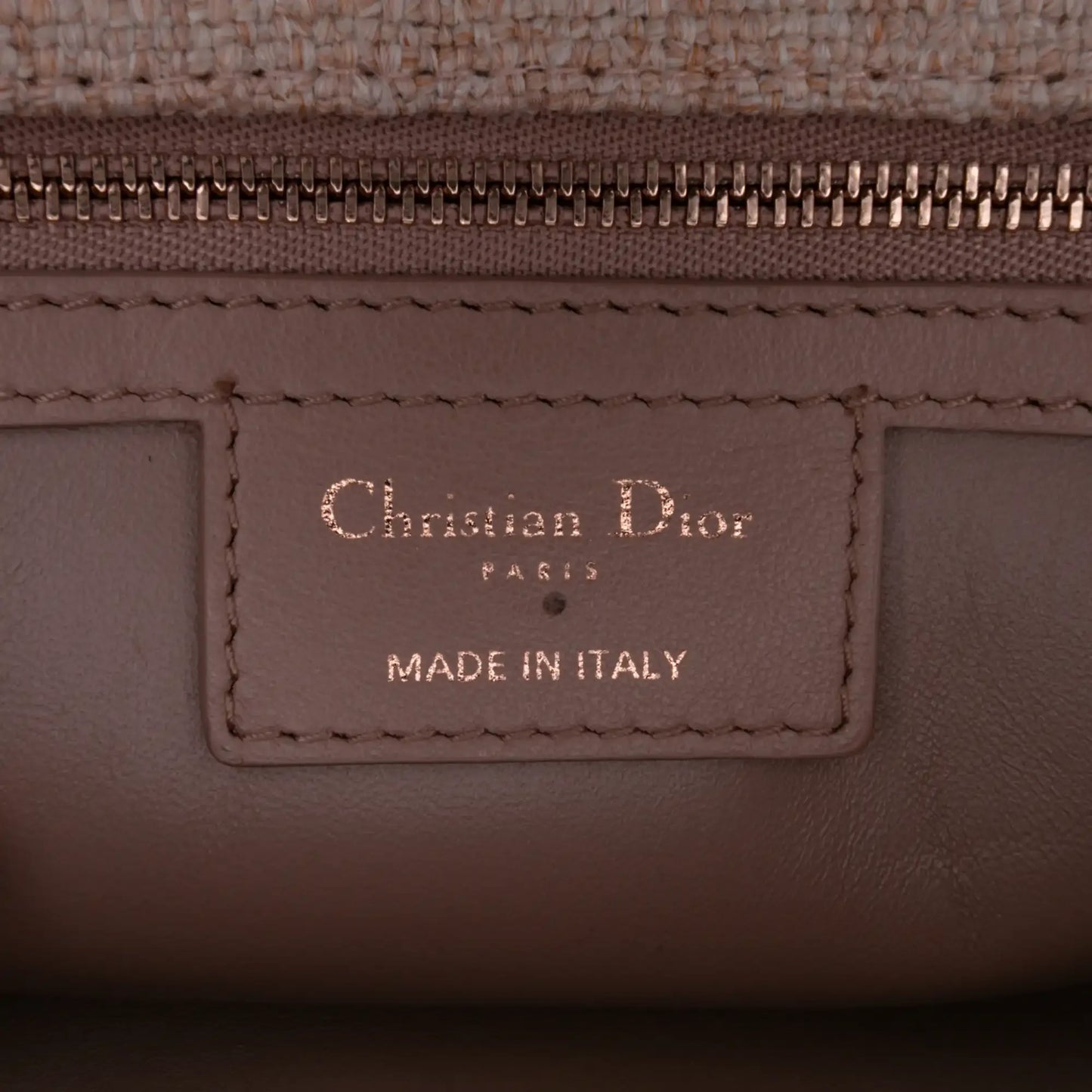 Dior mall Tweed Macrocannage Caro Bag