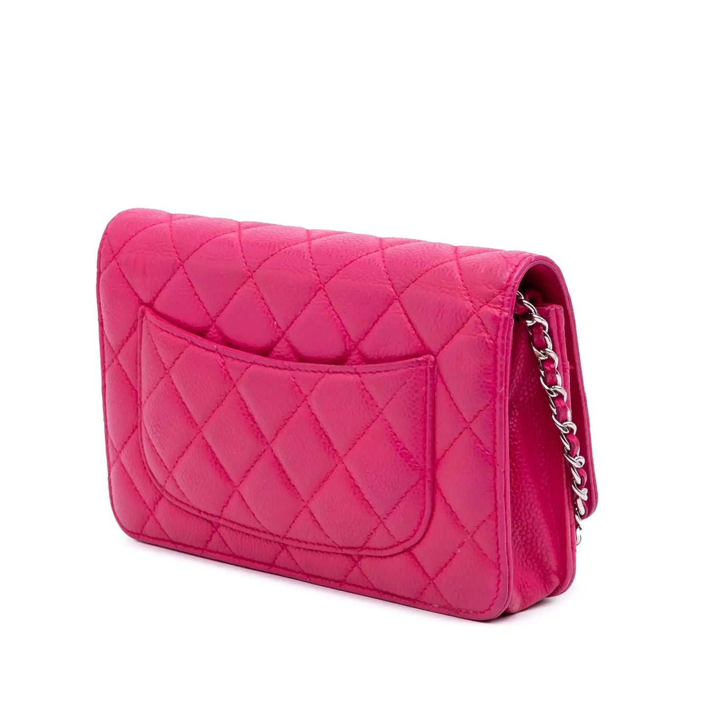 Chanel Classic Caviar Wallet On Chain