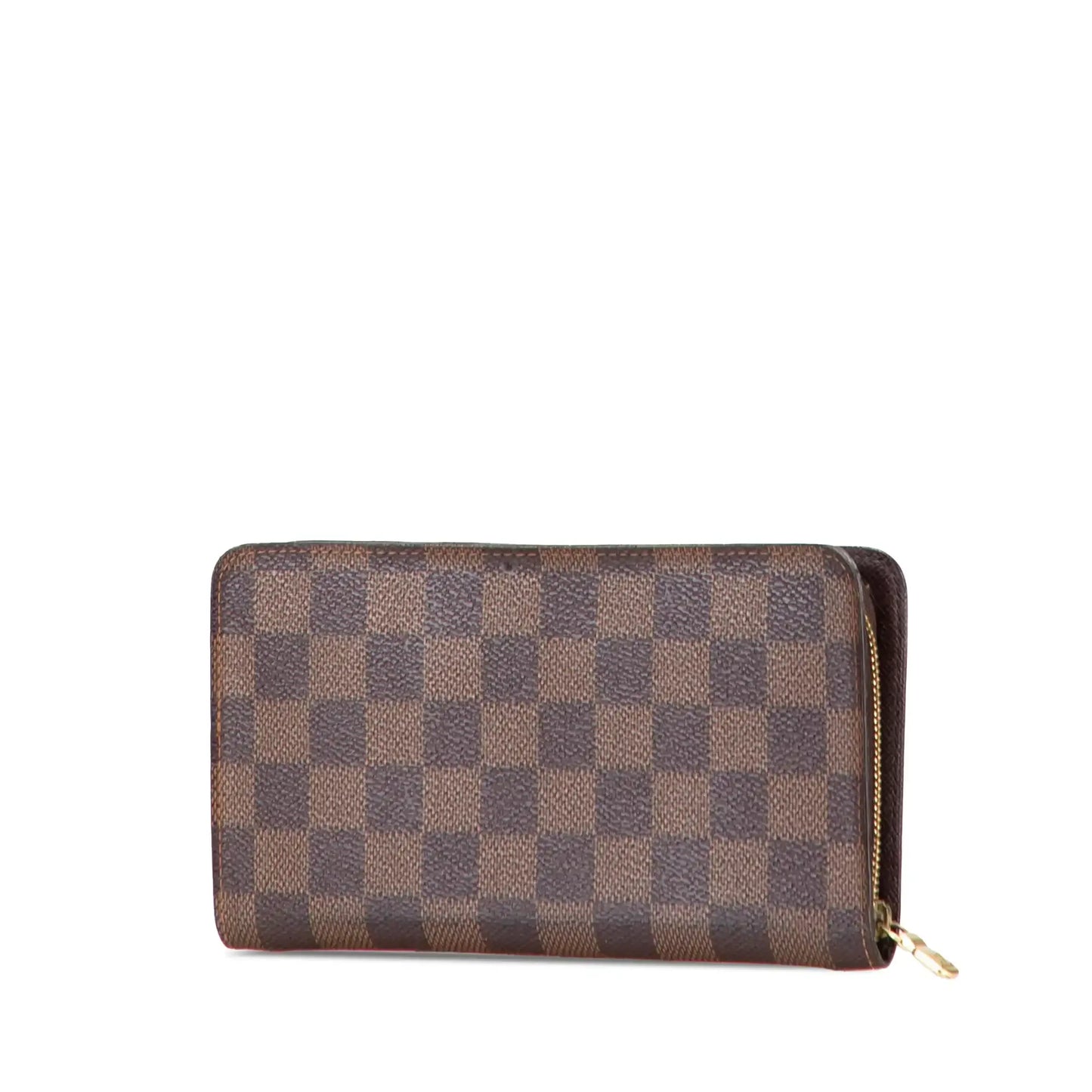 Louis Vuitton Damier Ebene Porte Monnaie Zippy Long Wallet