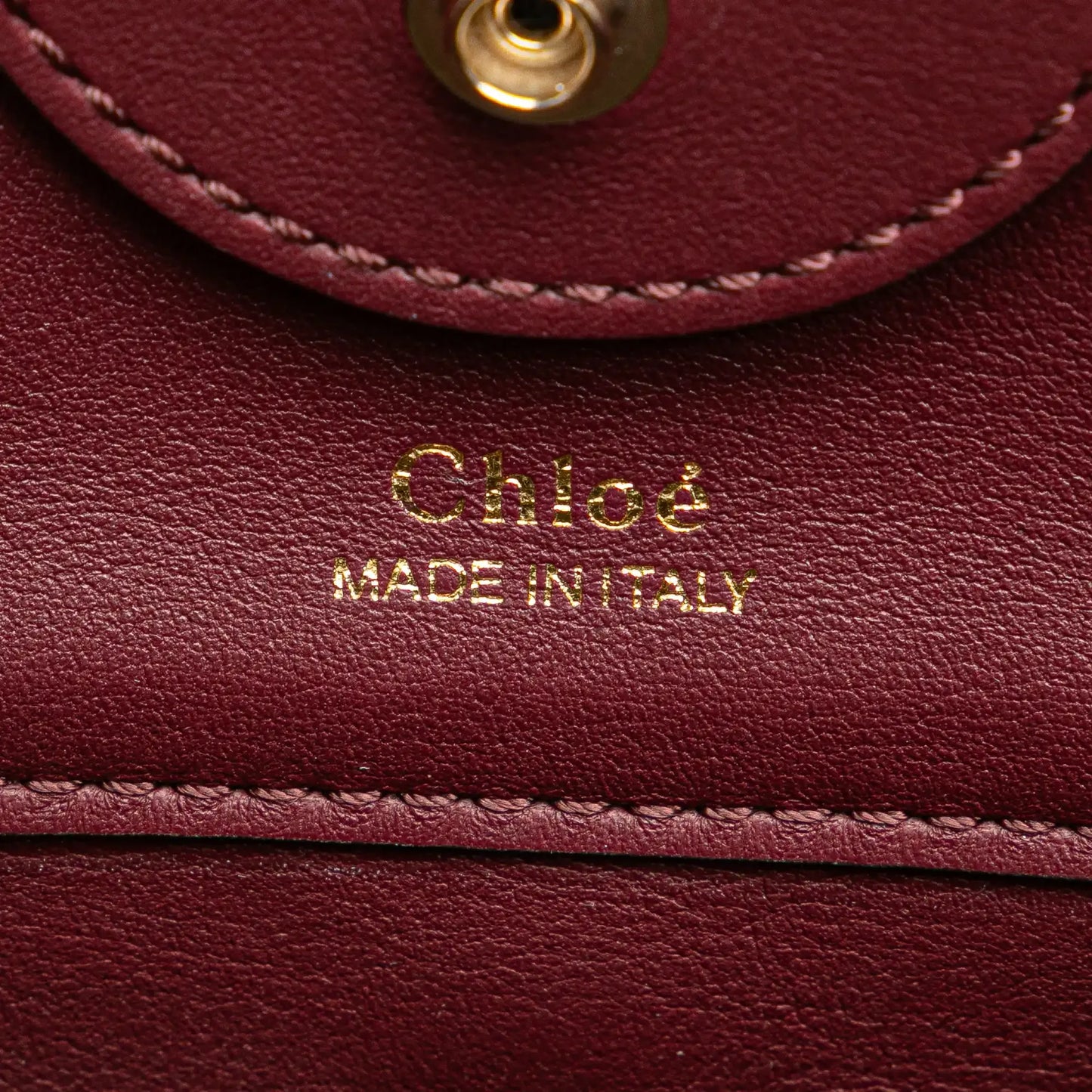 Chloé Small Canvas Key Bucket Bag
