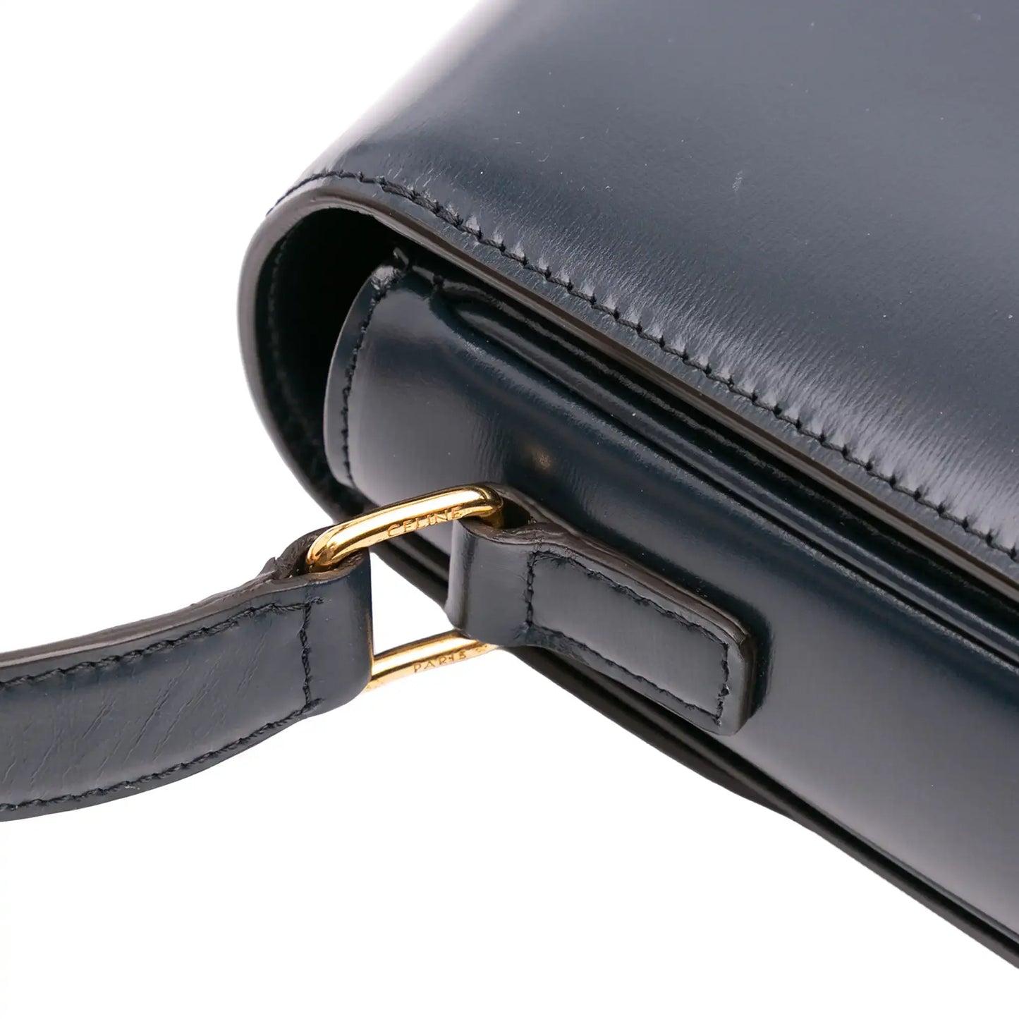 Celine Classique Shiny Calfskin Triomphe Crossbody