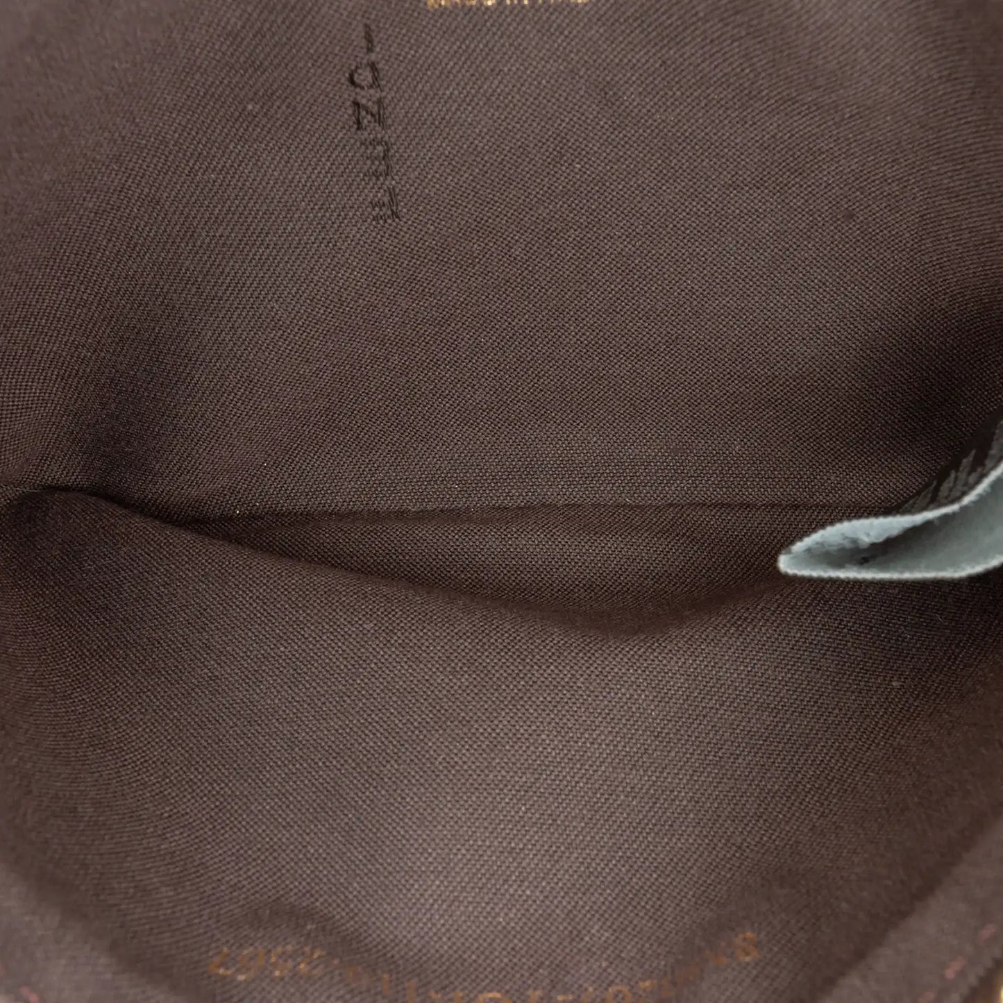 Fendi Zucchino Spalmati Chain Pochette