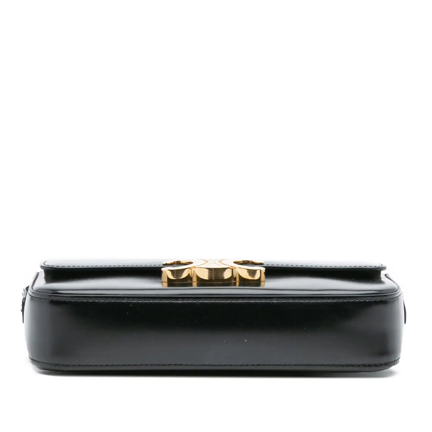 Celine Shiny Calfskin Claude Shoulder Bag