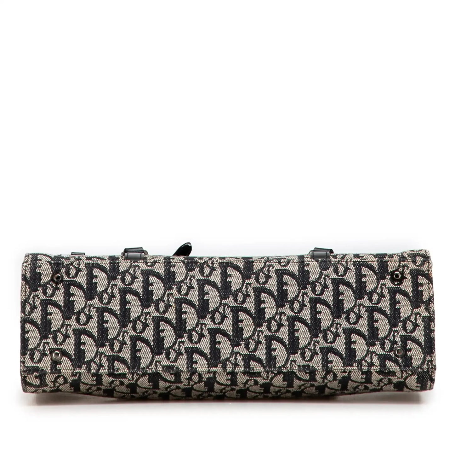 Dior Diorissimo Trotter Canvas Saddle Shoulder Bag