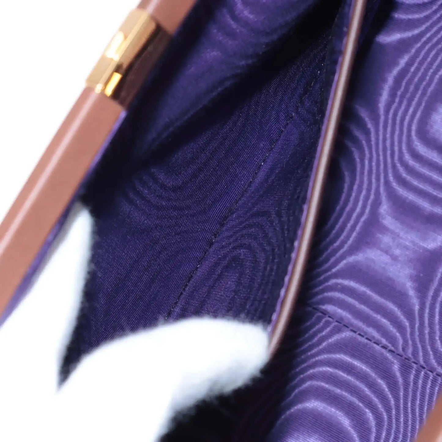 Gucci G Square Suede Ophidia Virgo Top Handle Bag