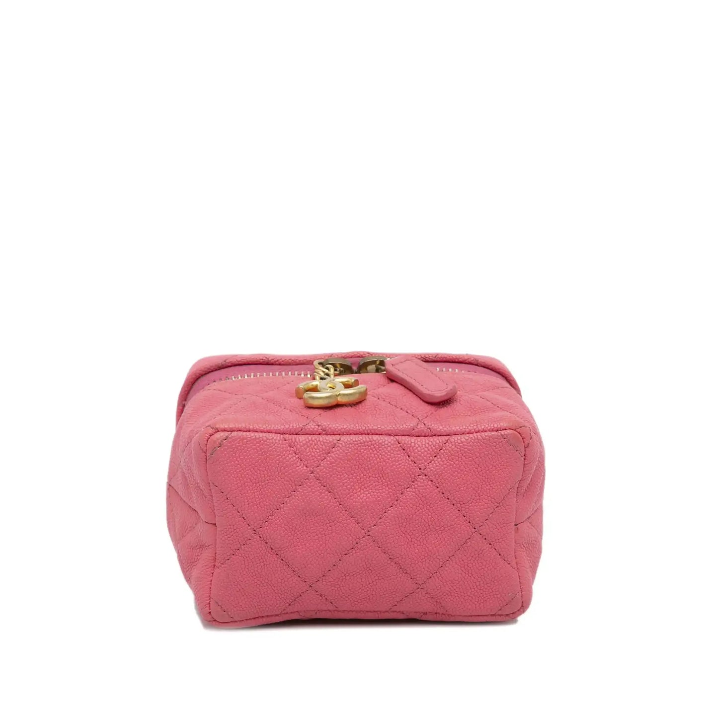Chanel Micro Caviar Chain Vanity Bag