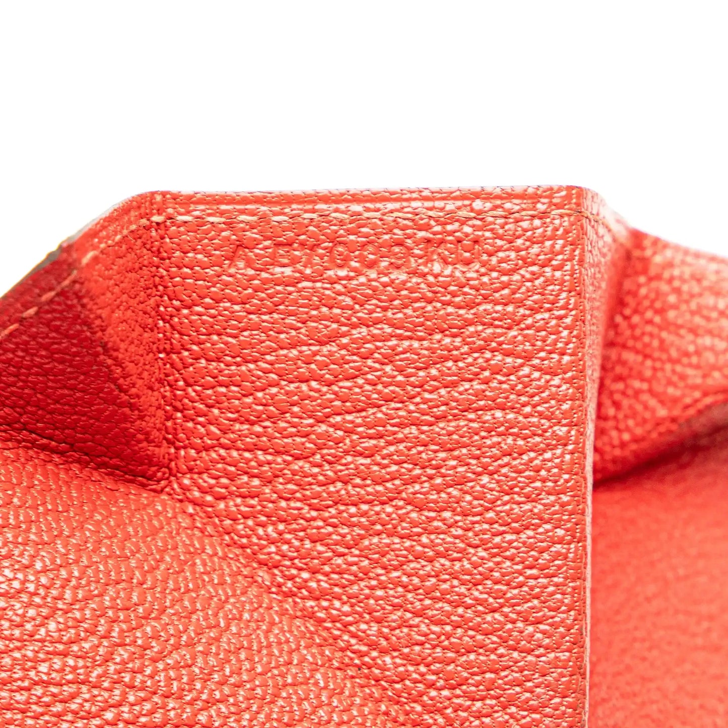 Hermès Chevre Le Vin Quatre Coin Purse