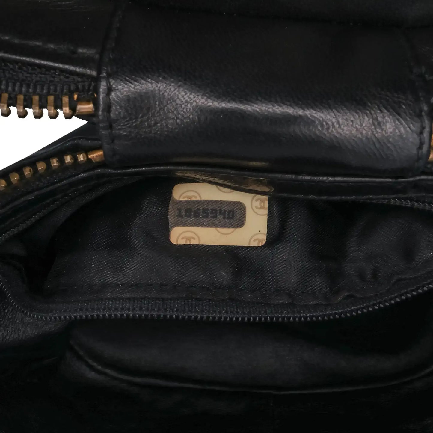 Chanel Quilted Lambskin Tassel Vanity Case