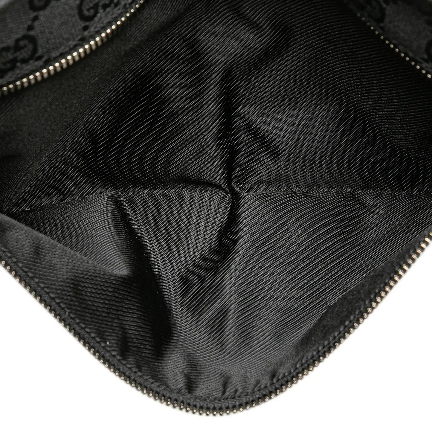 Gucci GG Canvas Double Pocket Belt Bag