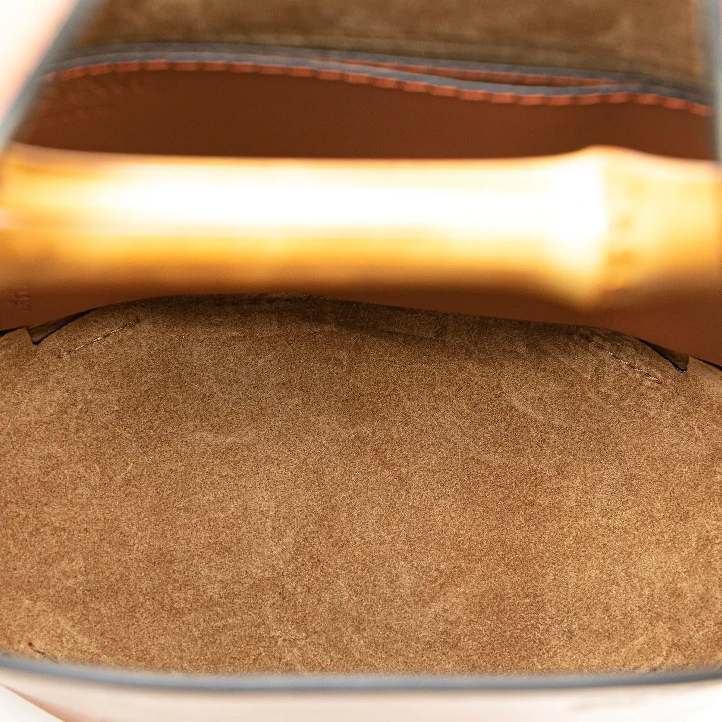 Loewe Calfskin Bamboo Bucket Bag