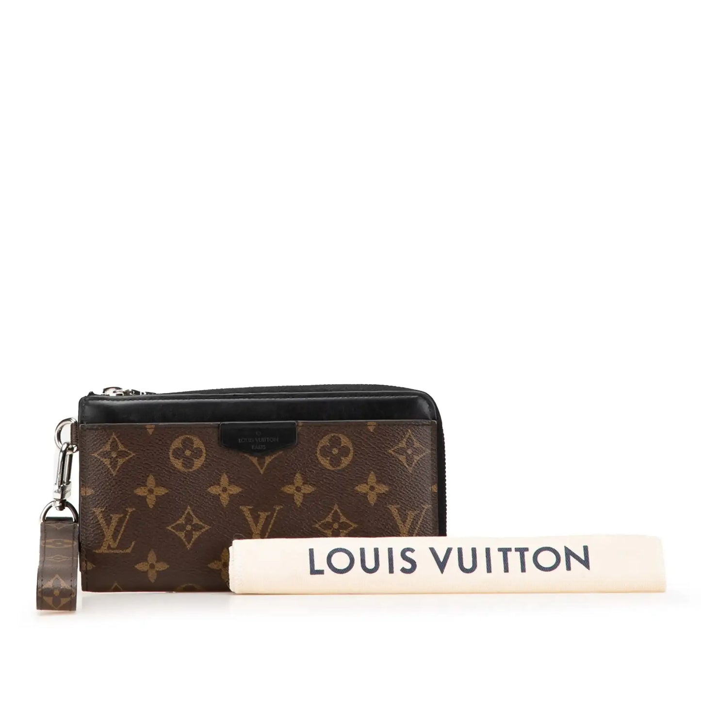 Louis Vuitton Monogram Macassar Zippy Dragonne Wallet
