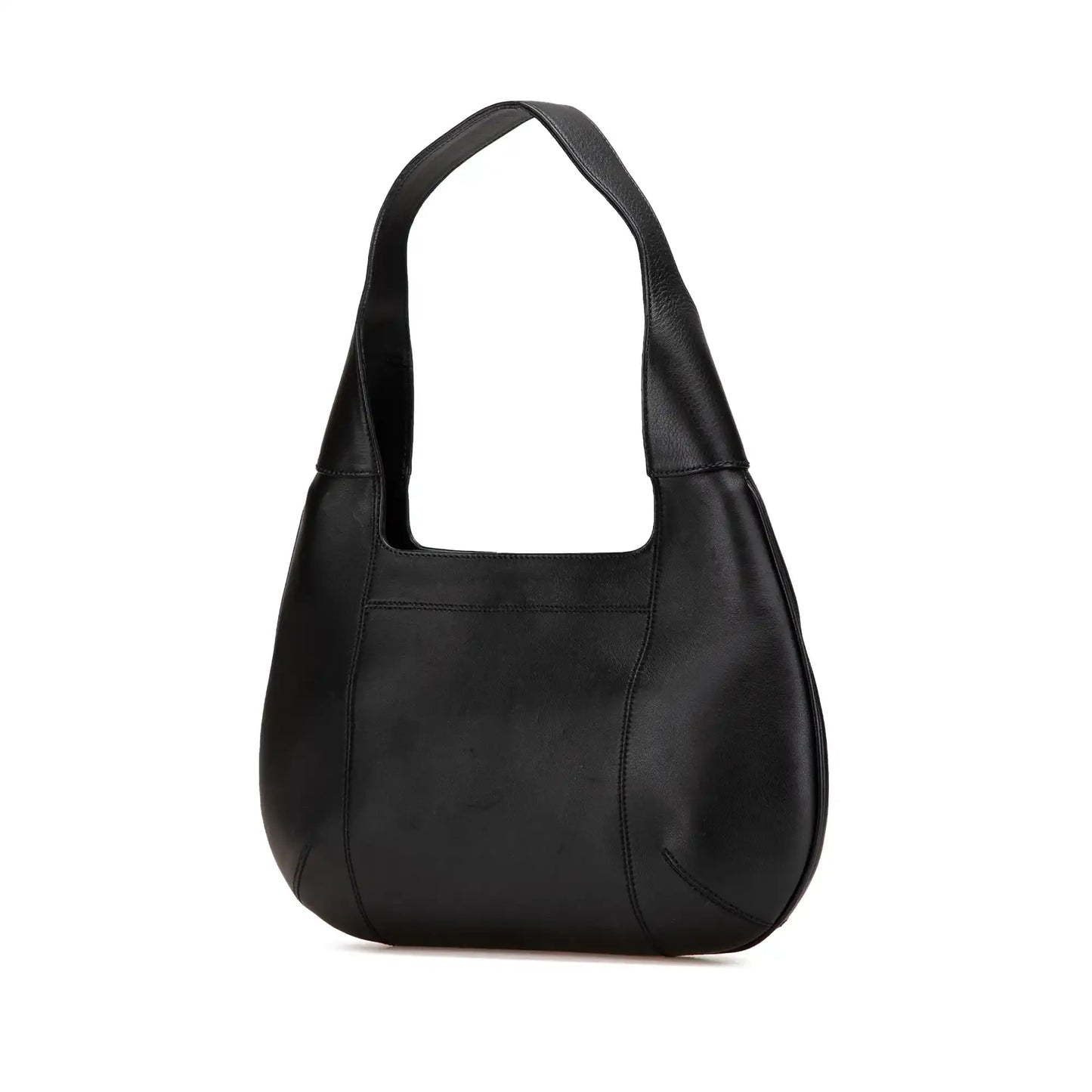 Ferragamo Leather Gancini Hobo