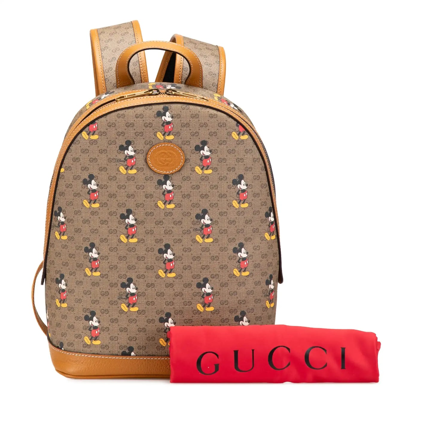 Gucci Disney Small Micro GG Supreme Mickey Mouse Dome Backpack