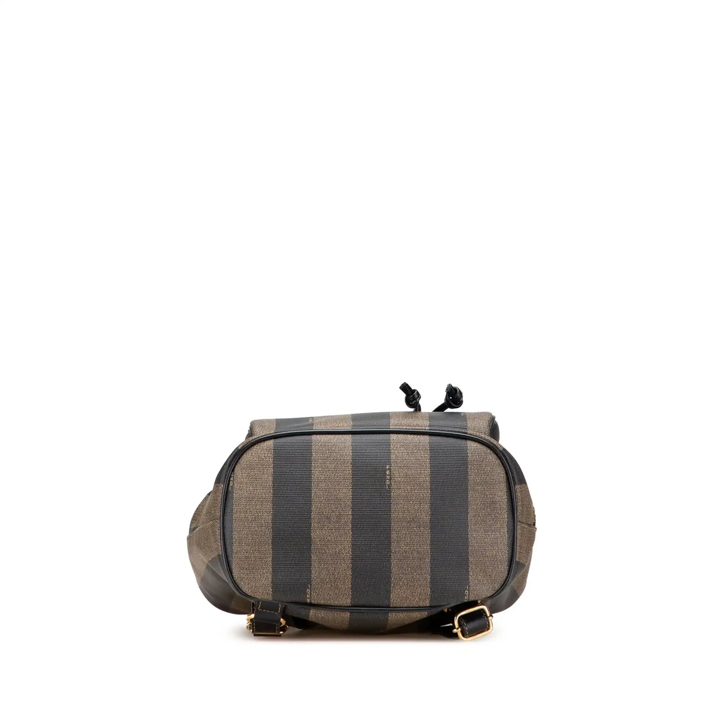 Fendi Pequin Coated Canvas Drawstring Backpack