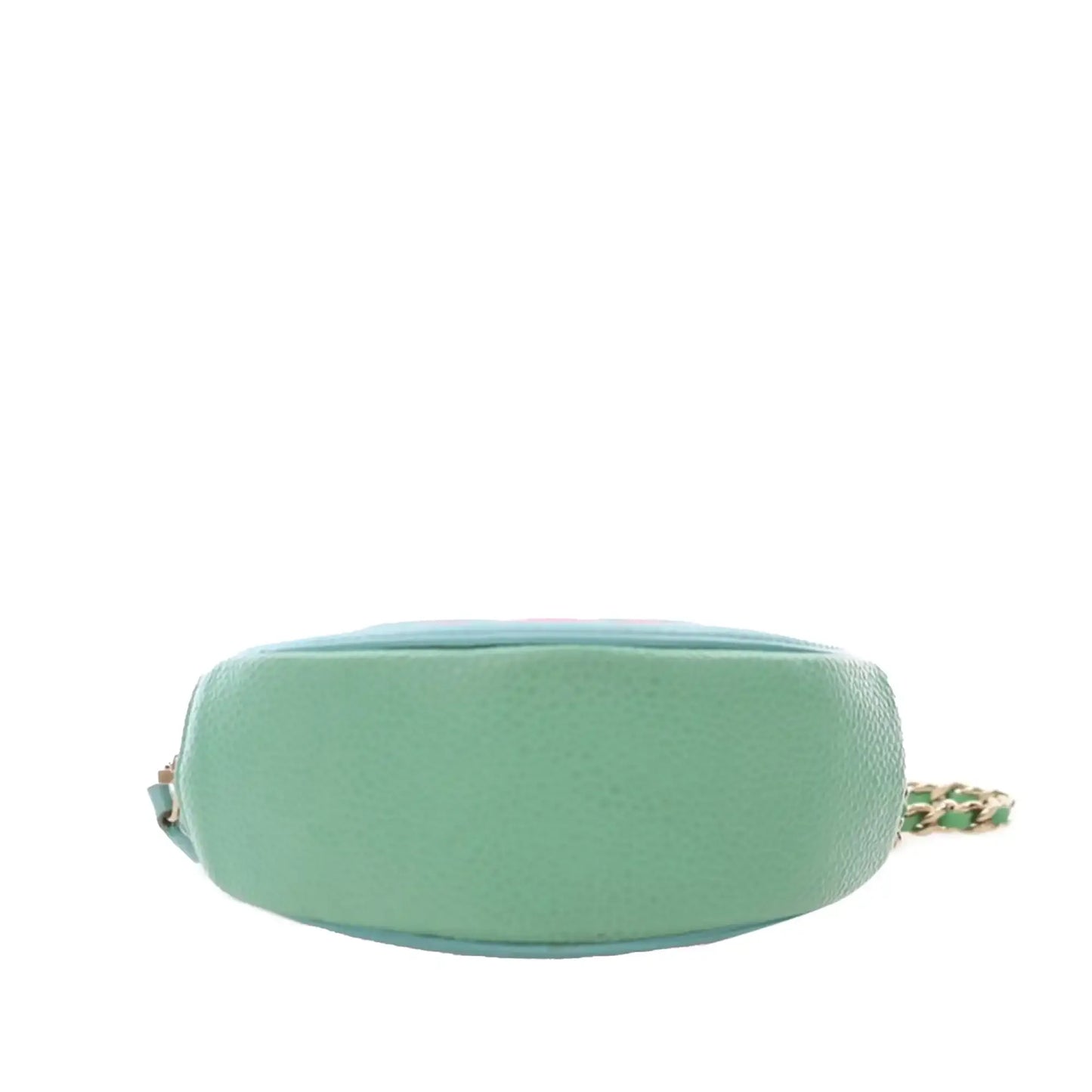 Chanel Tricolor Caviar CC Filigree Round Crossbody