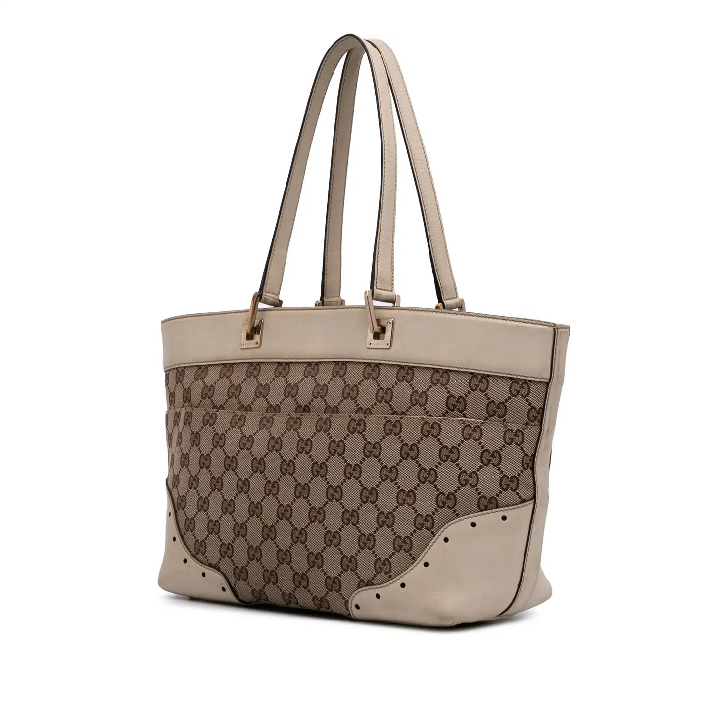 Gucci GG Canvas Punch Tote