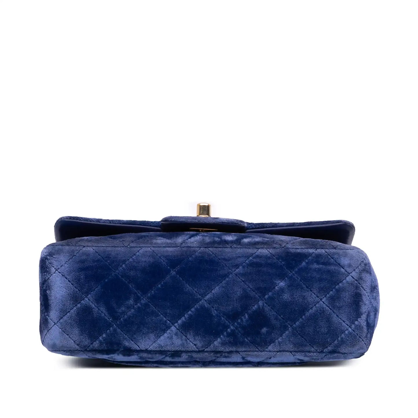 Chanel Mini Rectangular Classic Velvet Single Flap