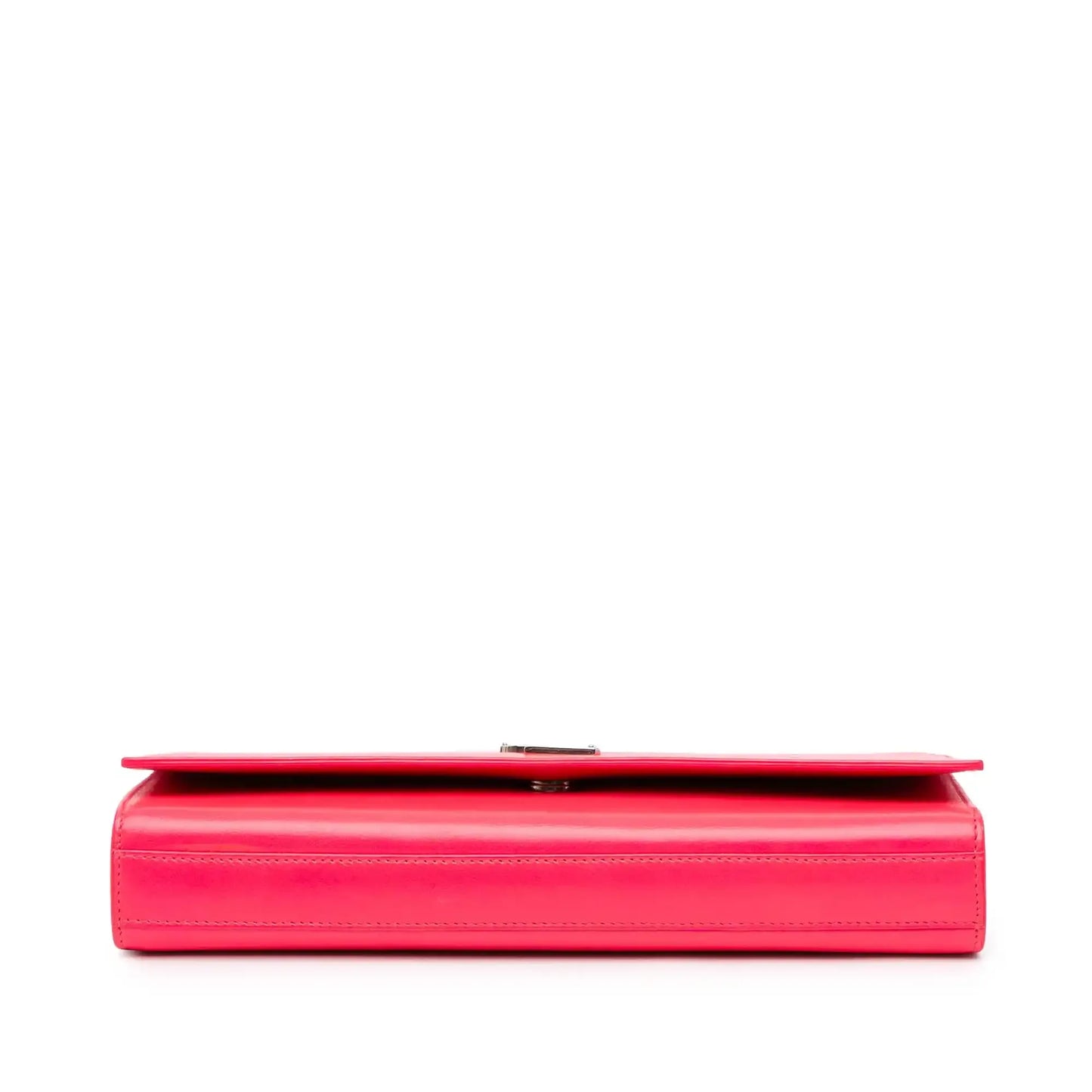 Saint Laurent Leather Cassandre Clutch