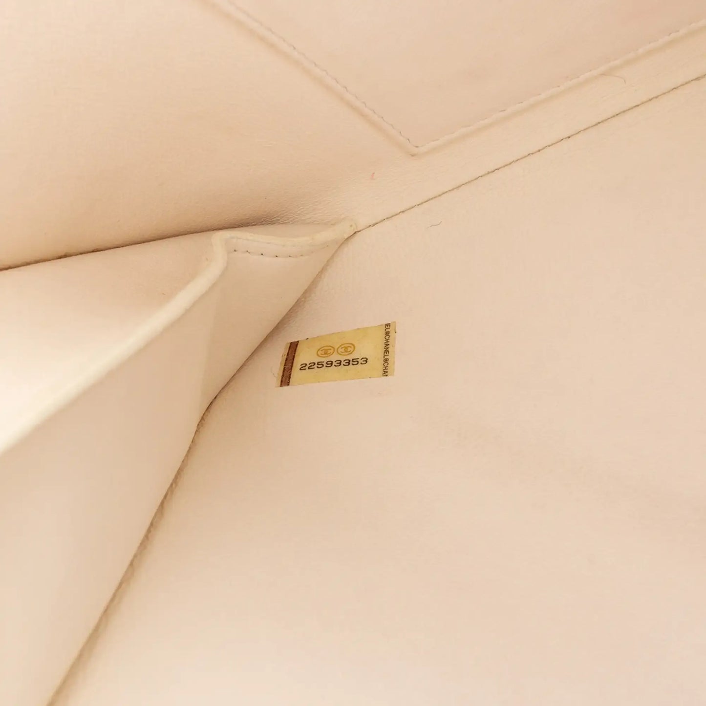 Chanel Lambskin Airlines Envelope Clutch