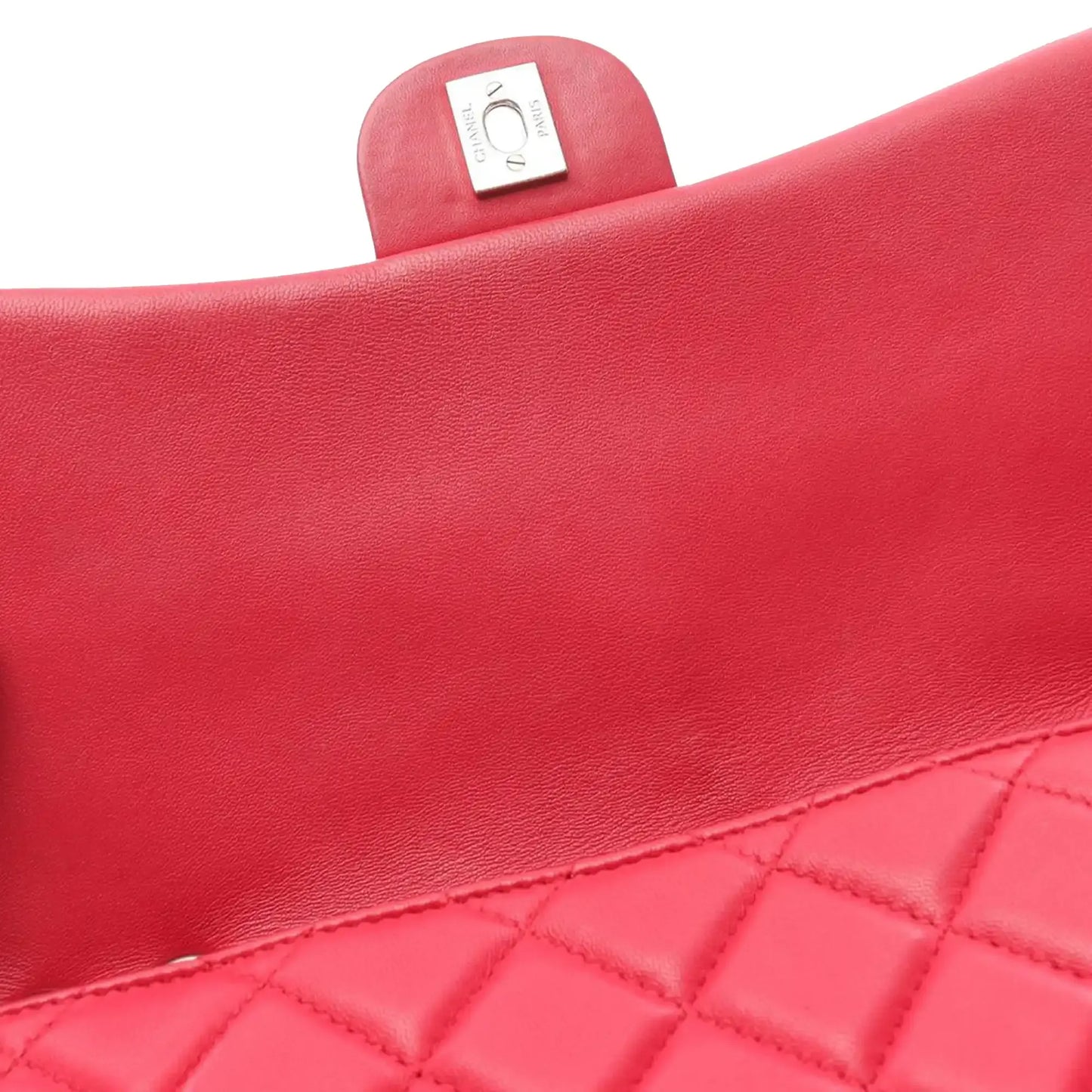 Chanel Jumbo Quilted Lambskin 3 Accordion Flap