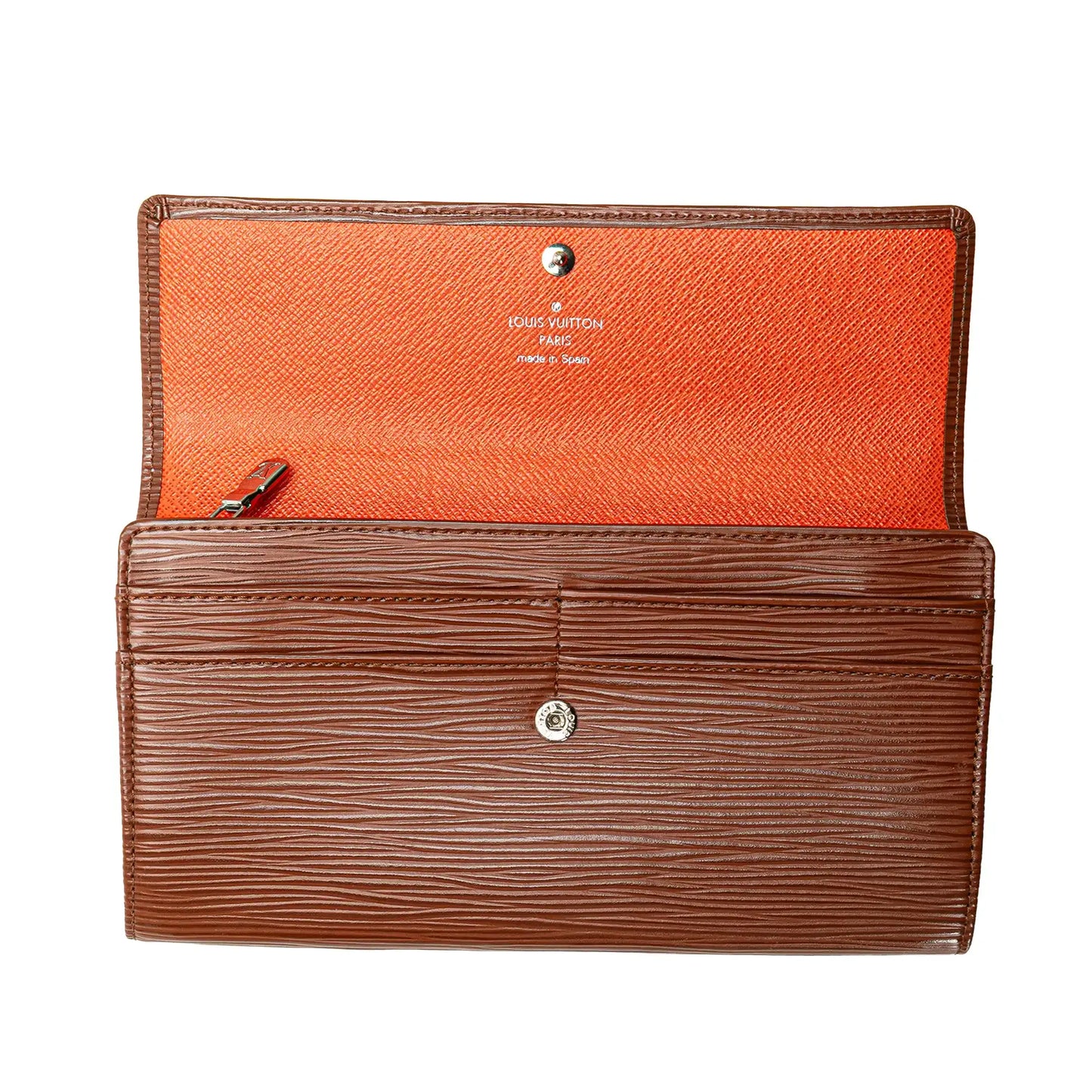 Louis Vuitton Epi Sarah Long Wallet